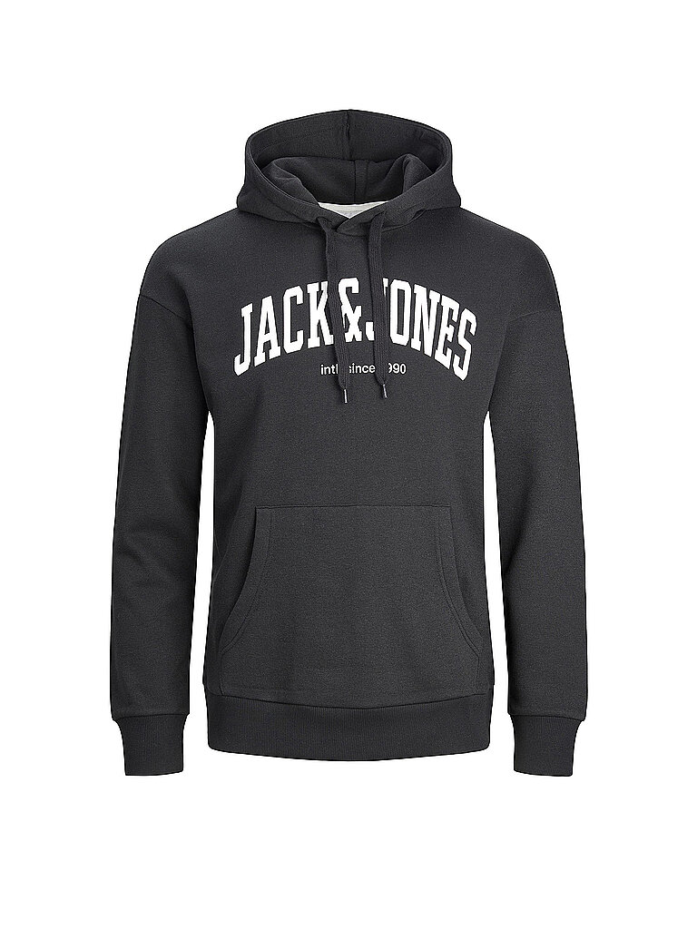 JACK & JONES Kapuzensweater - Hoodie JJEJOSH schwarz   L herren